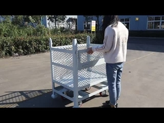 Мобильная клетка паллета Stillage с рицинусами